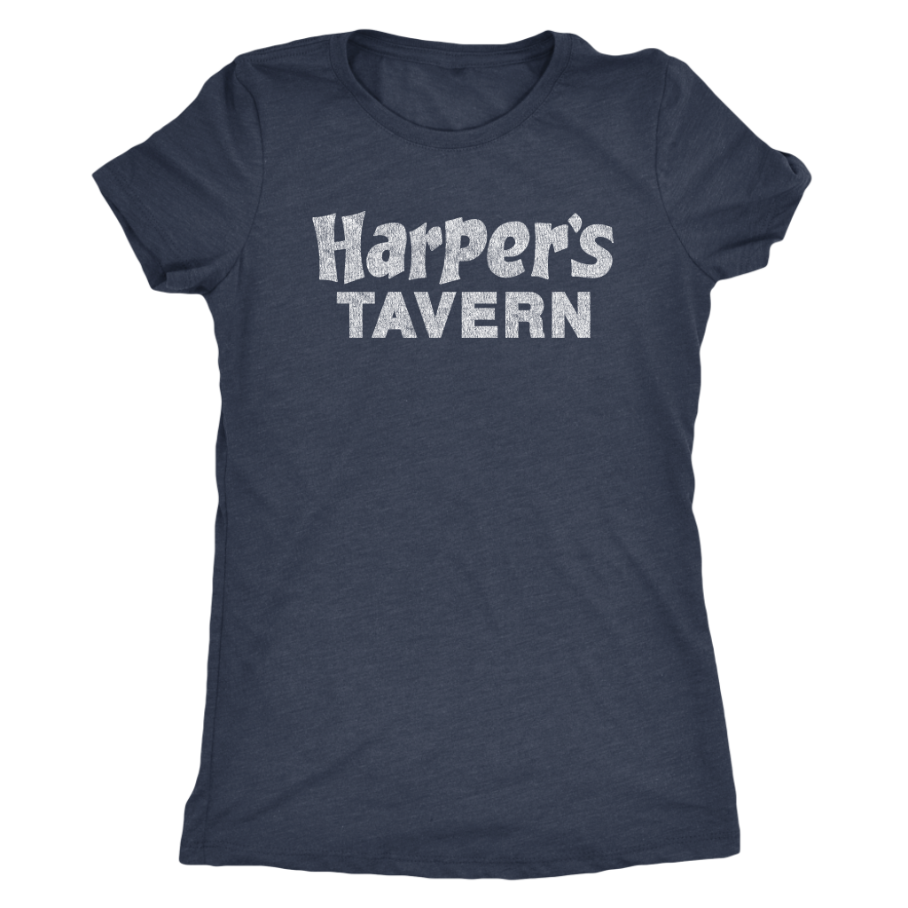 The Harper's Tavern Women's Tri-blend tee