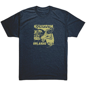 The Coliseum "Roller Follies" Men's Tri-blend Tee