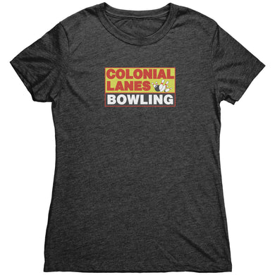 The Colonial Lanes Women’s Triblend Tee