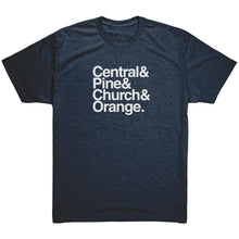 The "Downtown Streets" Men's Tri-blend Tee