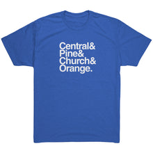 The "Downtown Streets" Men's Tri-blend Tee