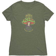 The Infinite Mushroom “Groovy” Women’s Triblend Tee