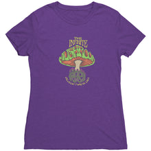 The Infinite Mushroom “Groovy” Women’s Triblend Tee