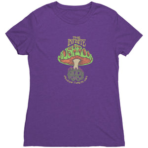 The Infinite Mushroom “Groovy” Women’s Triblend Tee