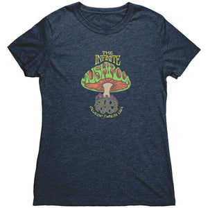 The Infinite Mushroom “Groovy” Women’s Triblend Tee