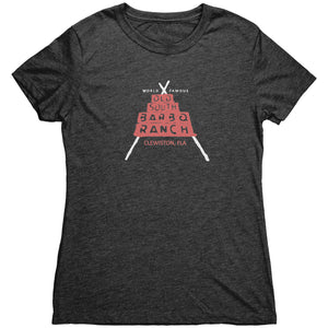 The Old South Bar-B-Q Ranch Women’s Triblend Tee