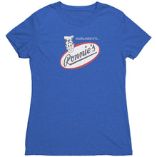 The Ronnie’s Restaurant “Menu” Women’s Triblend Tee