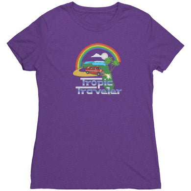 The Tropic Traveler Women's Triblend Tee