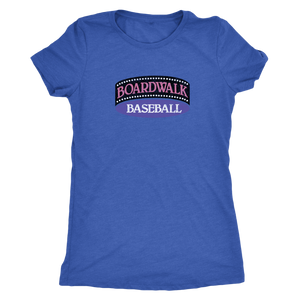 The Boardwalk and Baseball Women's Triblend Tee