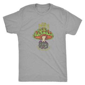 The Infinite Mushroom "Groovy" Men's Tri-blend Tee