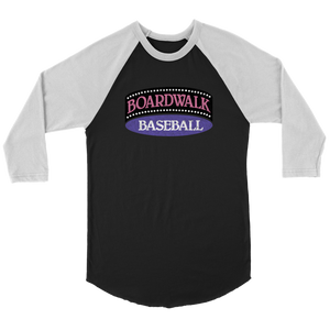 The Boardwalk and Baseball "Walk Off" Men's Raglan Shirt